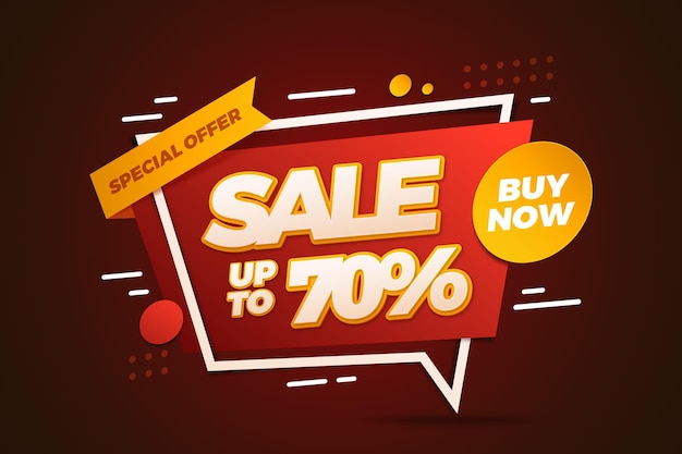 Sale discount wallpaper design