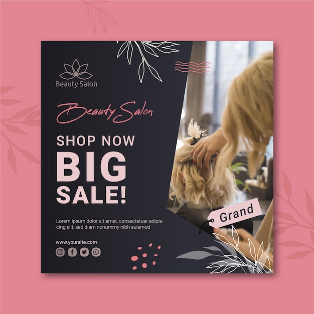 Sale flyer template