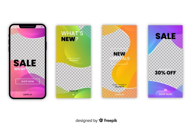 販売instagramストーリーテンプレートコレクション