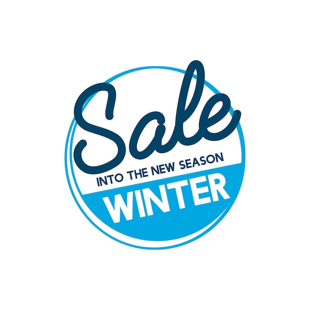 Sale into the new season vector