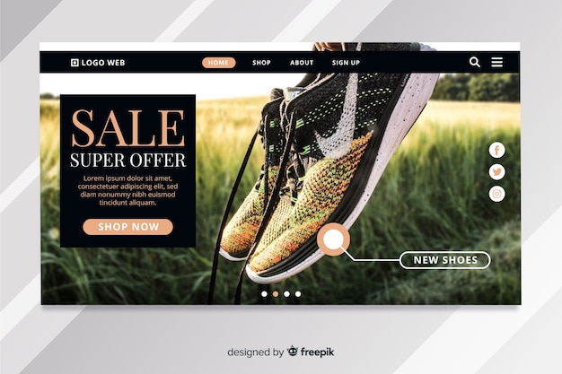 Shoe Store - Free eCommerce website template | Free eCommerce website  template | shoe store website template