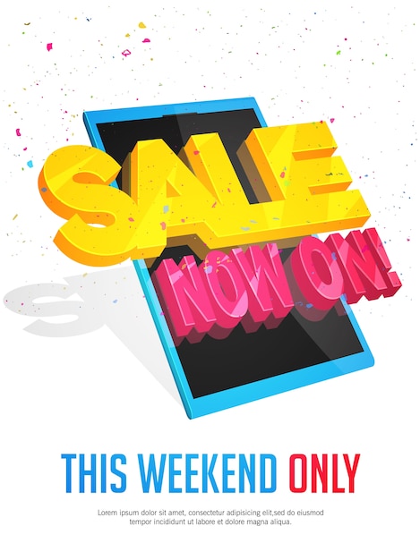 Sale now poster