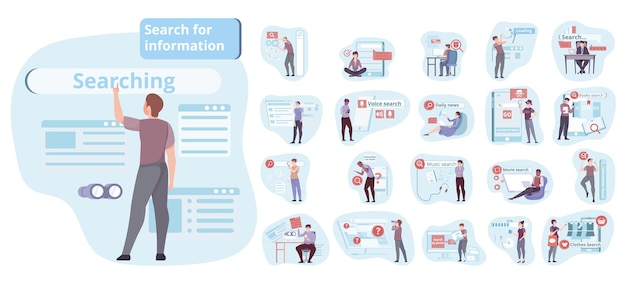 Sale Search Compositions Set