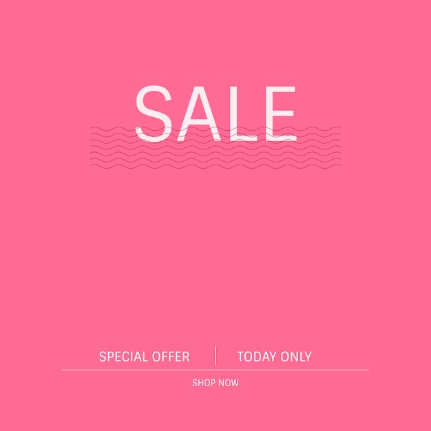 Free vector sale special offer promotion sign vector