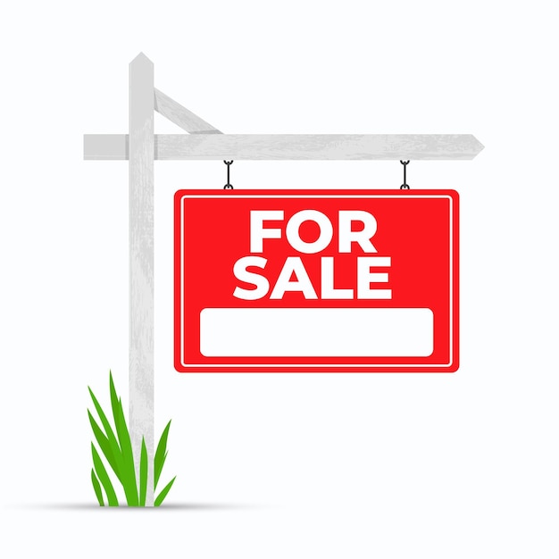 For sale yard sign