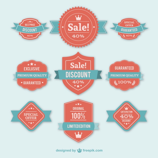 Sales badges