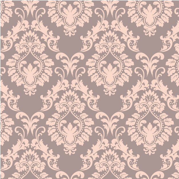 Salmon ornamental pattern background