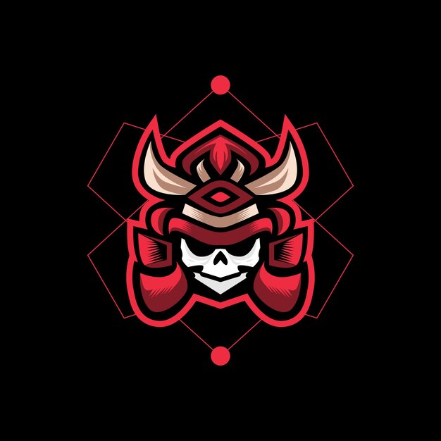 Download Free Gaming Logo Skull With Mask Premium Vector Use our free logo maker to create a logo and build your brand. Put your logo on business cards, promotional products, or your website for brand visibility.