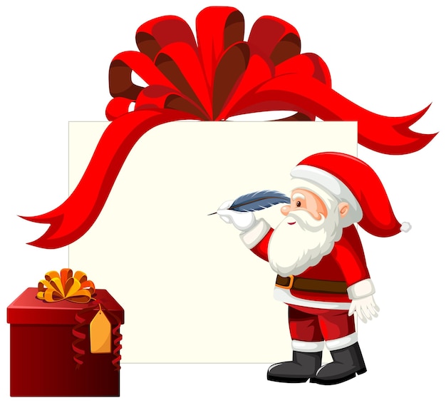 Santa Claus Christmas cartoon character