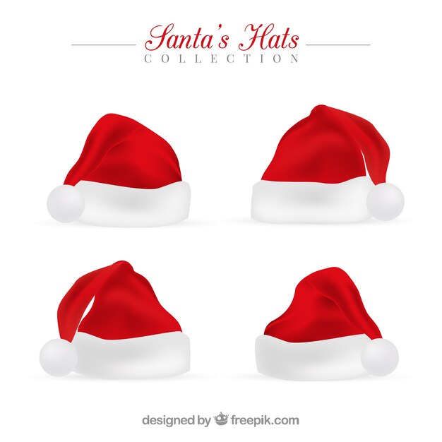 Santa claus hat pack