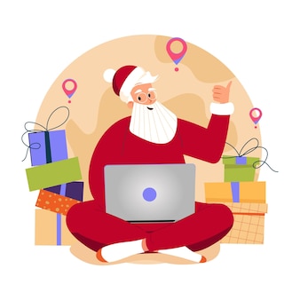 メリークリスマスのメールテンプレート 無料のベクター メリークリスマスのメールテンプレート 無料のベクター