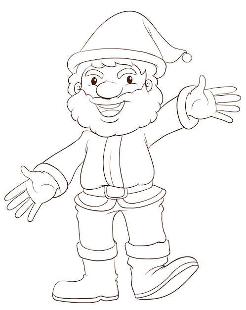 Free vector santa claus