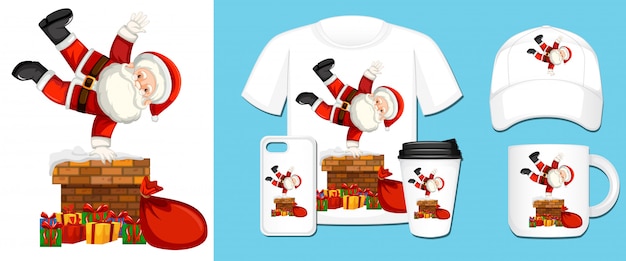 Santa different product templates