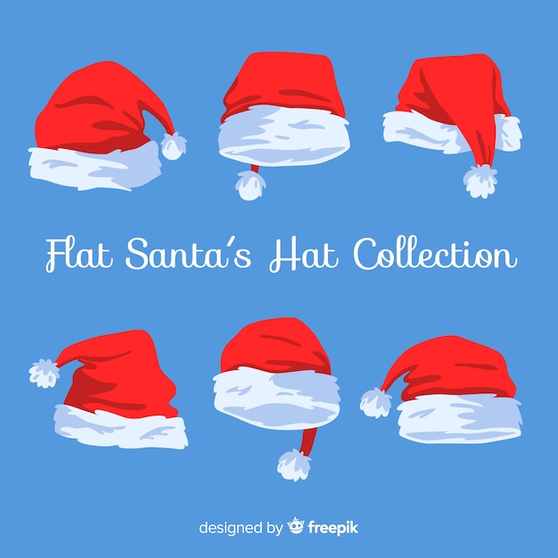 Santa hat collection