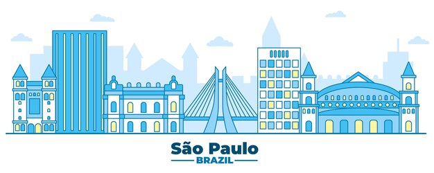 Sao paulo skyline