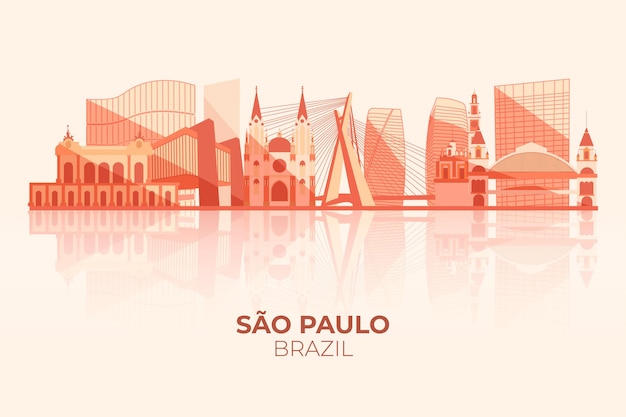 Sao paulo skyline