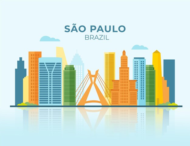 Sao paulo skyline