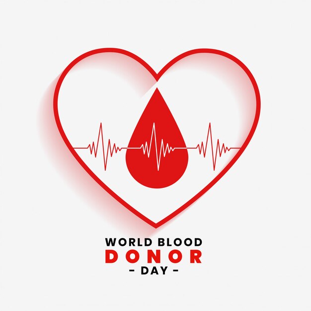 Сохранить концепцию крови к Всемирному дню донора