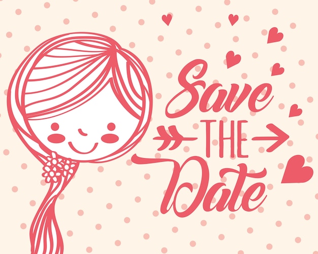 Save the date wedding