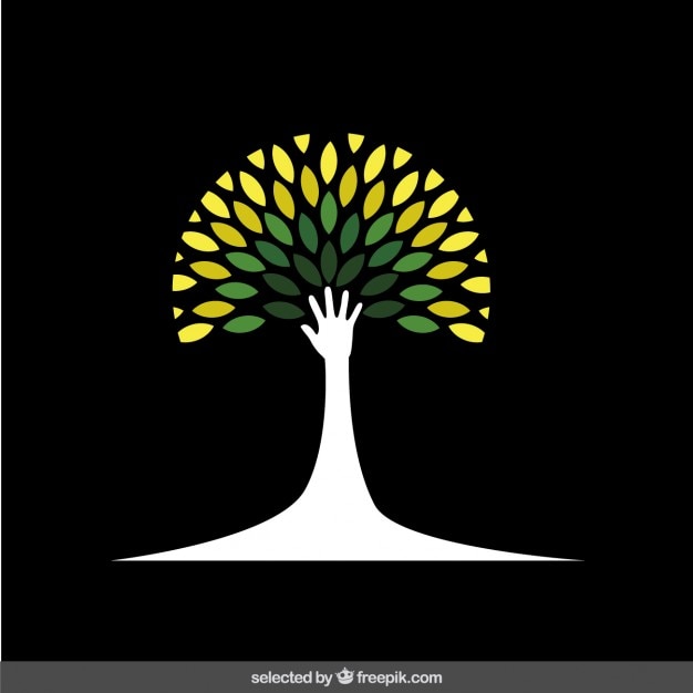 Free vector save the enviroment logo