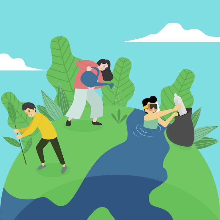 무료 Vector 행성 일러스트 테마를 저장