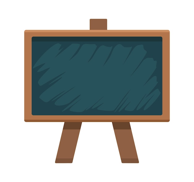 School Chalkboard Classic Isolated Icon: A Vintage Design Template