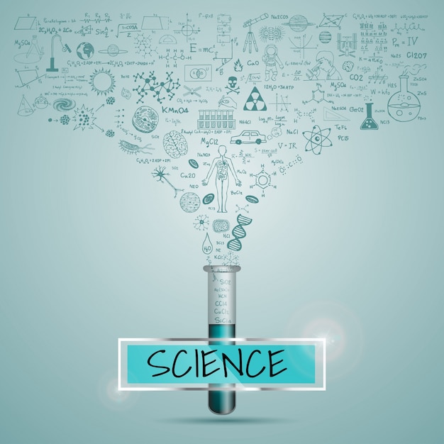 Science background design