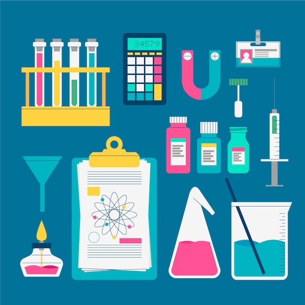 Science lab objects pack