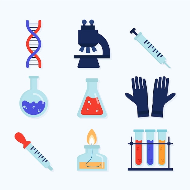 Science lab objects