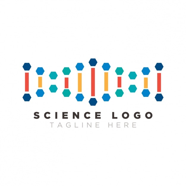 Free vector science logo template