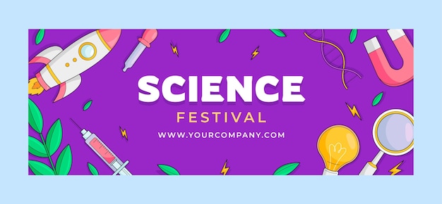 Science project facebook cover