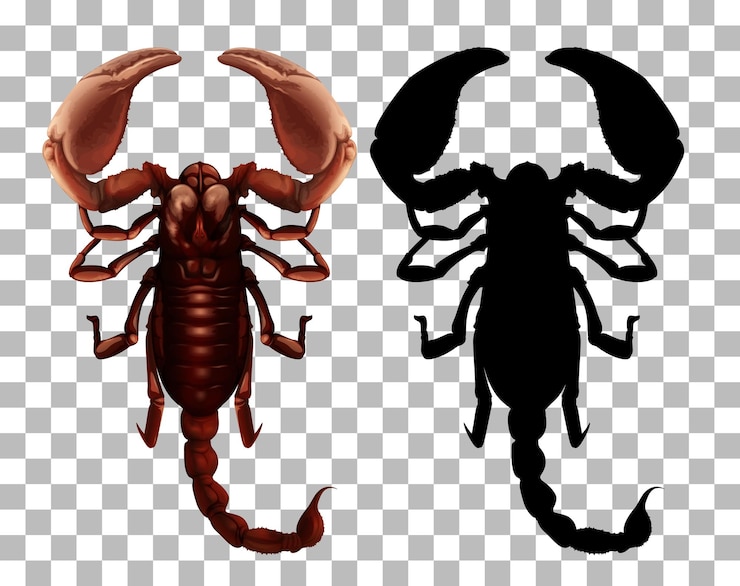 Free Vector scorpion on transparent background