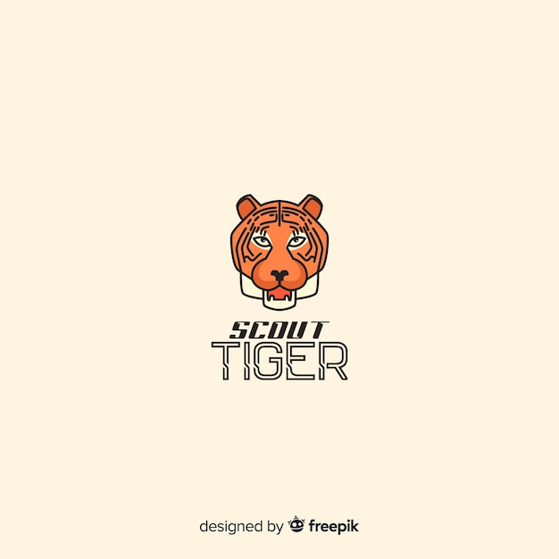 Scout tiger background
