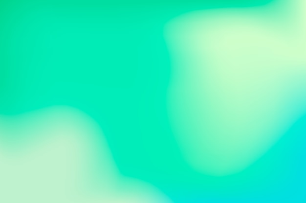 Screensaver in green gradient tones