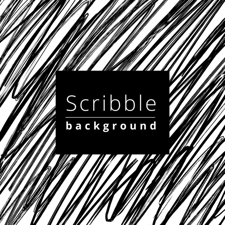 Free Vector scribble background