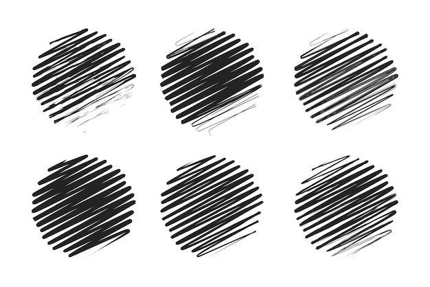 Scribble Round Brushes