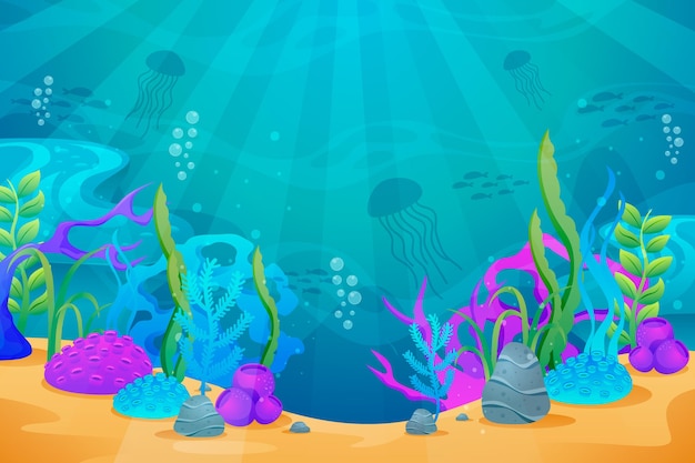 Under the sea background for conferencing
