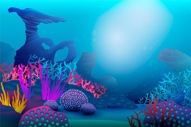 Under the sea background