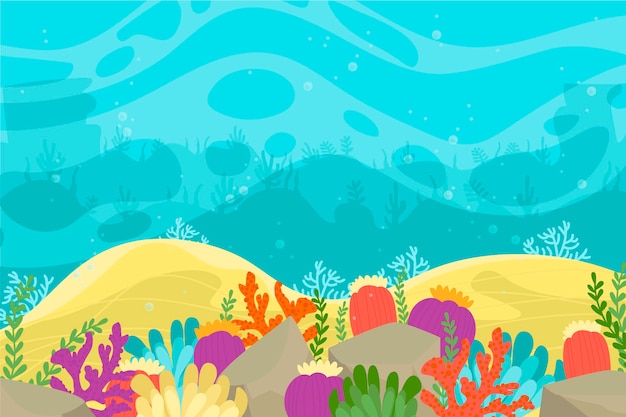 Under the sea wallpaper for video calls