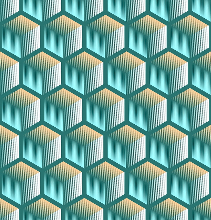 Free Vector seamless abstract geometric background