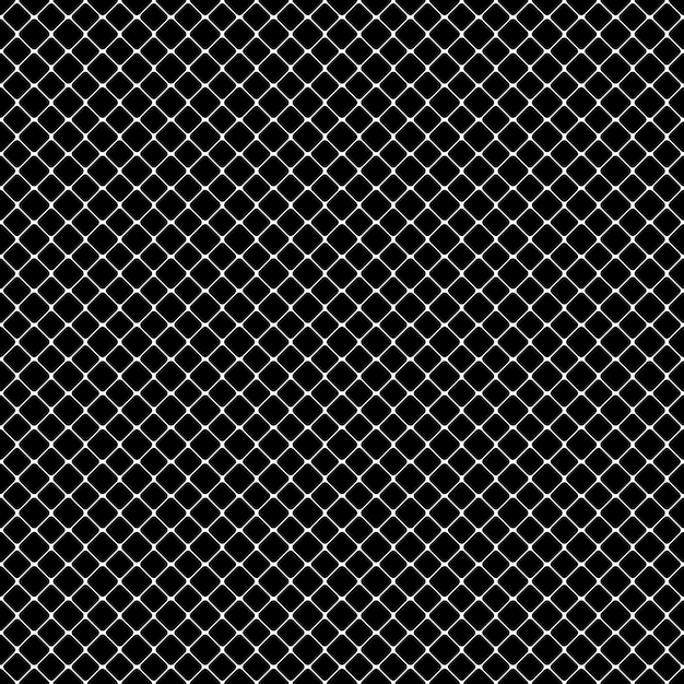 Seamless abstract monochrome square pattern