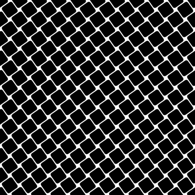 원활한 검은 색과 흰색 사각형 패턴-기하학적 하프 톤 추상적 인 벡터 배경 그래픽 디자인