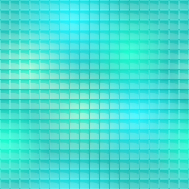 Seamless blue tiles pattern