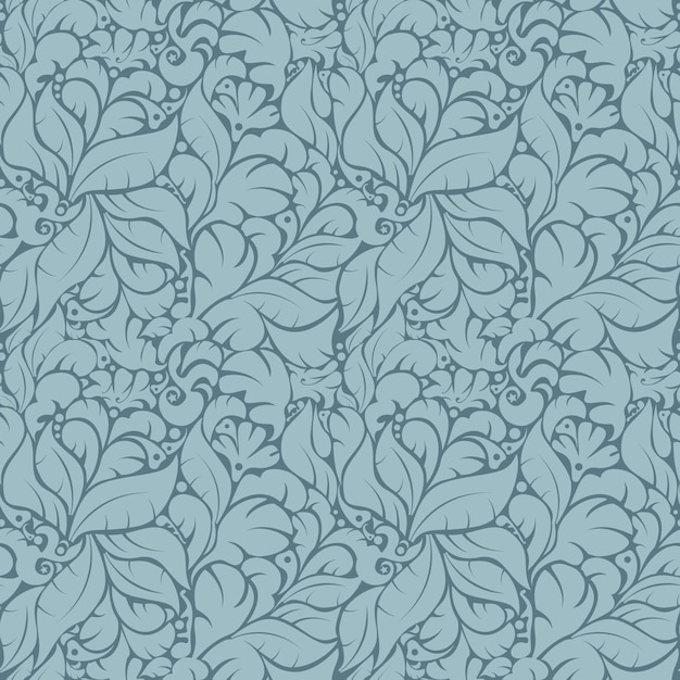 Free vector seamless floral pattern