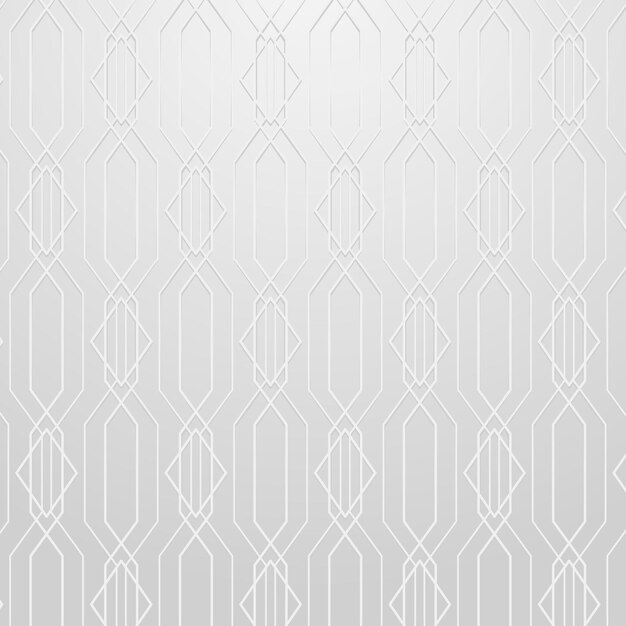 Seamless geometric pattern on a gray background vector