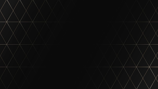 Бесплатное векторное изображение Шаблон сетки бесшовные золотой ромб на черном фоне