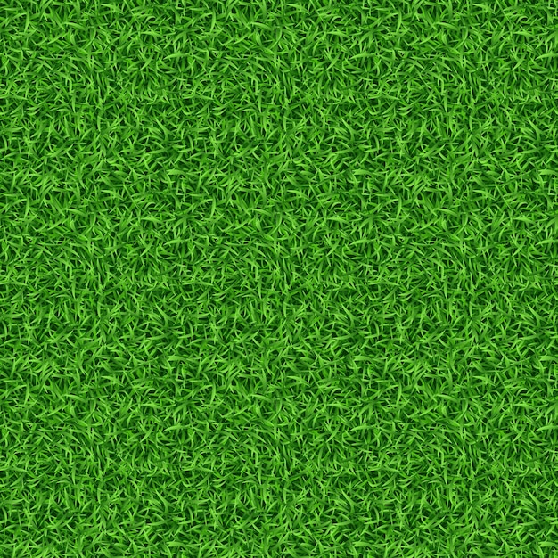 무료 벡터 완벽 한 녹색 잔디 패턴