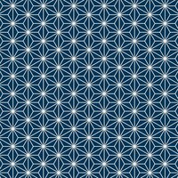 Seamless japanese pattern with hemp leaf motif