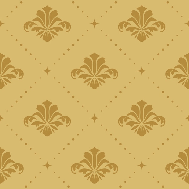 Seamless pattern background baroque. wallpaper retro ornamental decorative,