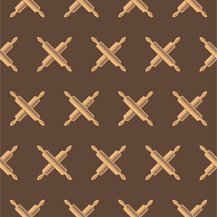 Free Vector seamless pattern bakery cake background